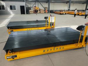 臺(tái)面自帶稱重功能的拖鏈供電軌道臺(tái)車(chē)